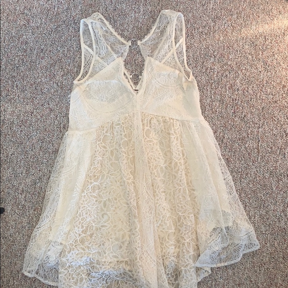 FREE PEOPLE: Lace Dress